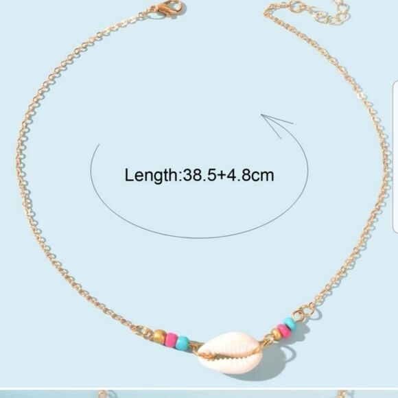 Sea shell choker necklace - Picture 2 of 3
